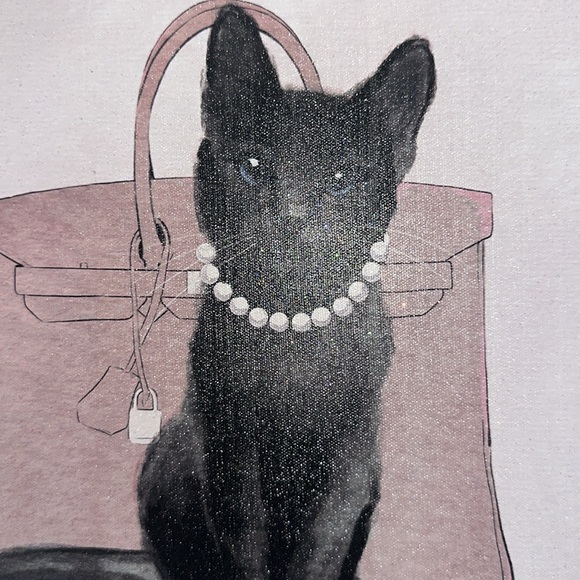 🌶️👑 Fashion Cat Canvas Wall Art - Picture 4 of 17